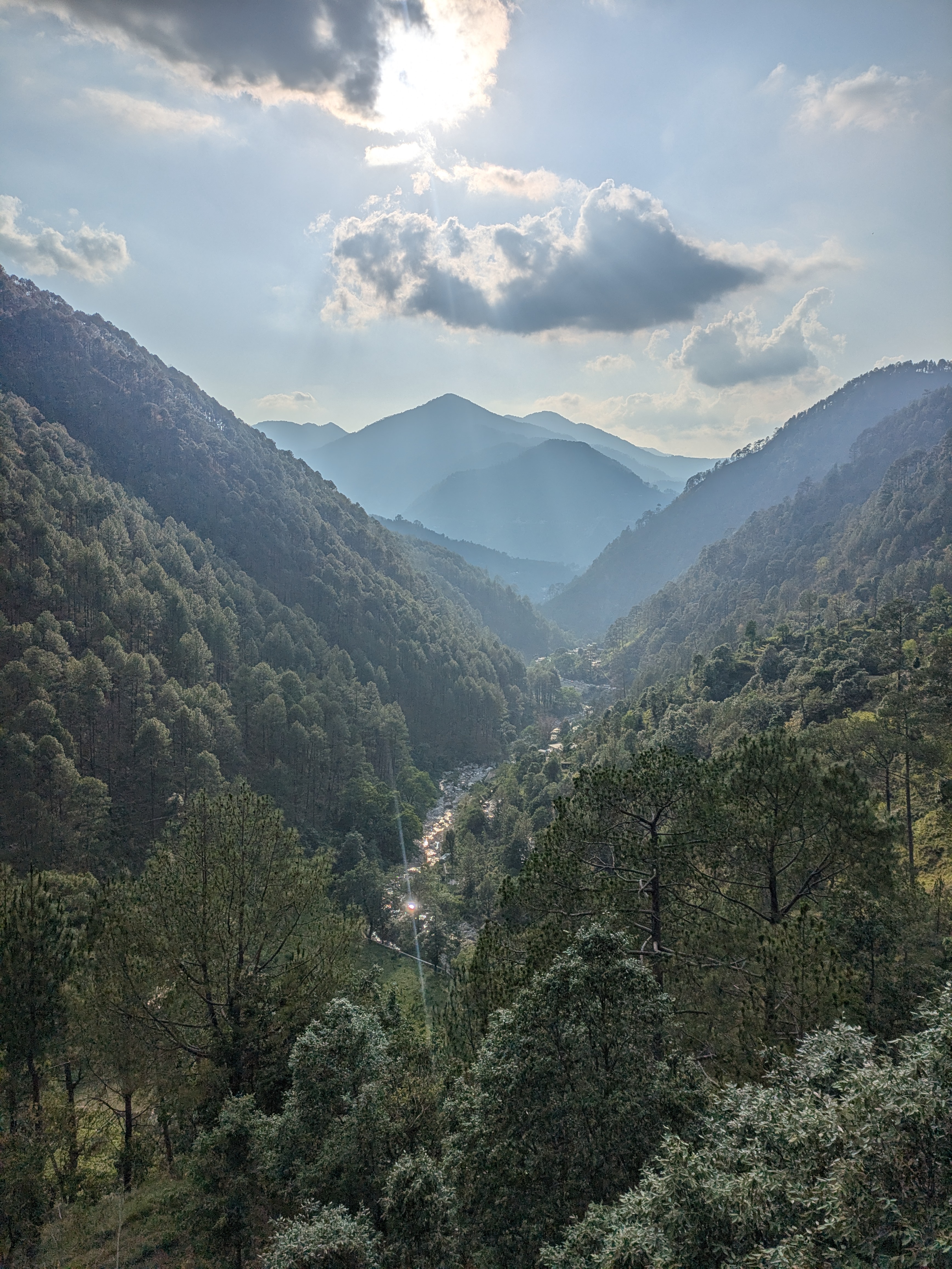 Majestic Himalayan Peaks from Property